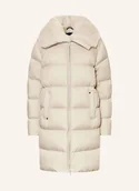 Płaszcze damskie - Moose Knuckles Płaszcz Puchowy Belle Dune weiss - miniaturka - grafika 1