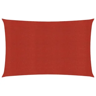 vidaXL Żagiel przeciwsłoneczny, 160 g/m, czerwony, 2x3,5 m, HDPE 311613 - Parasole ogrodowe - miniaturka - grafika 7