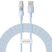 Kable USB - Kabel Baseus Gem USB-USB C 100W 2m (niebieski) - miniaturka - grafika 1