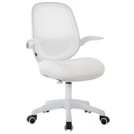 Fotele i krzesła biurowe - COBRA King Junior HF101WH Biały - miniaturka - grafika 1
