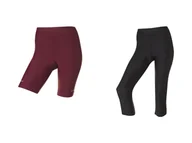 Spodnie rowerowe - CRIVIT Spodnie funkcyjne damskie z wyściółką na pośladkach - miniaturka - grafika 1