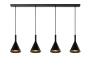 Lampy sufitowe - Lucide 35410/04/30 - Żyrandol na drucie GIPSY 4xE27/25W/230V - miniaturka - grafika 1