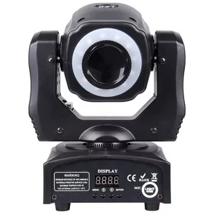 LIGHT4ME MINI SPOT 60 RING - głowica ruchoma LED ♦ 30 DNI NA ZWROT ♦ GWARANCJA DOOR-TO-DOOR ♦ SZYBKA WYSYŁKA - Oświetlenie i efekty wizualne - miniaturka - grafika 1