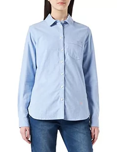 Springfield Damska koszula Camisa Manga Larga Oxford Spandex, niebieski (Azul Medio)., 32 PL - Koszule damskie - miniaturka - grafika 1