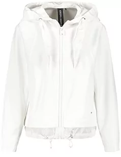 Gerry Weber Damska kurtka softshellowa o wyglądzie 2 w 1, długi rękaw, kurtka outdoorowa, jednokolorowa, off-white, 42 - Kurtki damskie - miniaturka - grafika 1