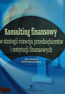 Biznes - Konsulting finansowy w strategii rozwoju przedsiębiorstw i instytucji finansowych - miniaturka - grafika 1