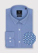 Koszule męskie - Koszula męska P22WF-1X-042-N-R - miniaturka - grafika 1