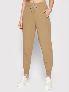 Puma Spodnie dresowe Infuse 533423 Brązowy Relaxed Fit - Spodnie sportowe damskie - miniaturka - grafika 1