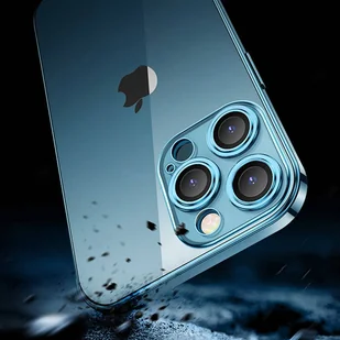 Joyroom Chery Mirror Case etui pokrowiec do iPhone 13 Pro obudowa z metaliczną ramką srebrny (JR-BP908 silver) - Etui i futerały do telefonów - miniaturka - grafika 9