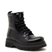 Buty dla dziewczynek - Tommy Hilfiger Botki | z dodatkiem skóry - miniaturka - grafika 1