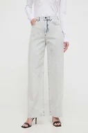 Spodnie damskie - Armani Exchange jeansy damskie high waist - miniaturka - grafika 1