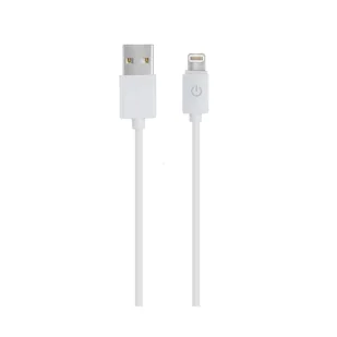 RealPower 255649 kabel Lightning 1 m Biały - Kable komputerowe i do monitorów - miniaturka - grafika 1
