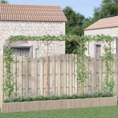 Kratki i pergole - Lumarko Pergola bambusowa, 385 x 40 x 205 cm - miniaturka - grafika 1
