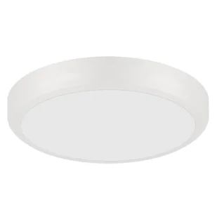 Minimalistyczny plafon Nestia 4385 Ideus LED 18W 4400K do jadalni biały - Lampy sufitowe - miniaturka - grafika 1