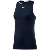 Koszulki sportowe damskie - Damski podkoszulek Reebok  ActivChill Dark Blue M - miniaturka - grafika 1