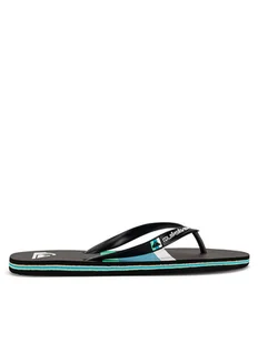 Quiksilver Japonki MOLOKAI STRIPE AQYL101361 KVJ3 Czarny - Klapki i japonki męskie - miniaturka - grafika 1