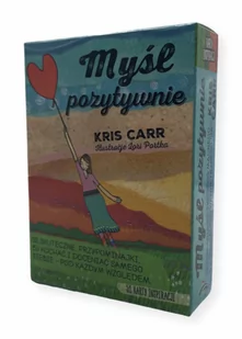 Karty intuicyjne Myśl pozytywnie, Kris Carr (wydanie kieszonkowe) - Wróżbiarstwo i radiestezja - miniaturka - grafika 1