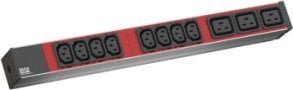 Bachmann BACHMANN IT PDU ALU 1HE 8x C13 3x C19, kabel zasilający z wtyczką C20