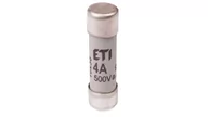 Bezpieczniki elektryczne - ETI Polam ETI Wkładka topikowa 10x38 gG 4A (400V) 002620003 10X38 GG 4A - miniaturka - grafika 1