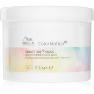 Maski do włosów - Wella Professionals Wella Color Motion maska odbudowująca do włosów farbowanych 500ml - miniaturka - grafika 1