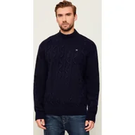 Swetry męskie - Napapijri Wełniany półgolf D-NINO T 176 Relaxed fit - miniaturka - grafika 1