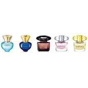 Wody i perfumy damskie - Miniatures Collection Crystal Noir woda toaletowa 5ml + Dylan Turquoise woda toaletowa 5ml + Yellow Diamond woda toaletowa 5ml + Bright Crystal woda t - miniaturka - grafika 1