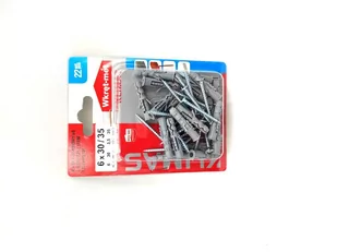 WKRĘT-MET Kołek rozporowy z łbem stożkowym 6 mm x 35 mm - Kołki - miniaturka - grafika 1