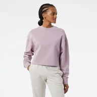 Bluzy damskie - Damska Bluza NEW BALANCE NB ATHLETICS NATURE STATE CREW NBWT23555VSW – Fioletowy - miniaturka - grafika 1