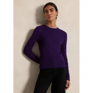 Swetry damskie - POLO RALPH LAUREN Sweter JULIANNA Slim Fit - miniaturka - grafika 1