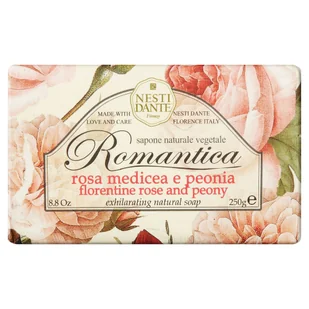 Nesti Dante NESTI DANTE_Romantica Florentine Rose And Peony mydło toaletowe 250g - Mydła - miniaturka - grafika 1