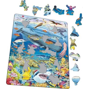 Larsen Puzzles Puzzles Whale Reef LA-FH20 - Puzzle - miniaturka - grafika 1