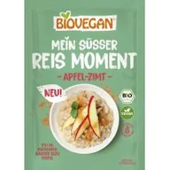 Desery dla dzieci - Biovegan Deser ryżowy instant z jabłkiem i cynamonem bezglutenowy 58 g Bio - miniaturka - grafika 1