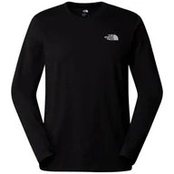 Koszulki sportowe męskie - Koszulka męska The North Face M L/S Simple Dome Tee Rozmiar: XL / Kolor: czarny - miniaturka - grafika 1