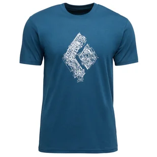 Koszulka męska Black Diamond M Engineered Diamond Ss Tee Rozmiar: L / Kolor: niebieski - Koszulki sportowe męskie - miniaturka - grafika 1