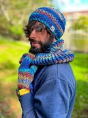 Czapki męskie - Męska czapka MERINO 50% Górski potok EXPLORER - miniaturka - grafika 1