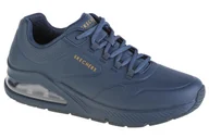 Sneakersy męskie - Skechers Uno 2 232181-NVY męskie sneakersy, granatowe, rozmiar 42 1/2 - miniaturka - grafika 1