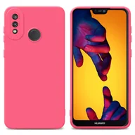 Etui i futerały do telefonów - Pokrowiec Cadorabo do Huawei P20 LITE 2018 / NOVA 3E z czerwonym silikonowym etui TPU na telefon komórkowy - miniaturka - grafika 1