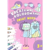 Książki edukacyjne - Kreatywne kolorowanki. Świat mody - miniaturka - grafika 1