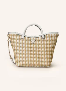 Guess Torba Shopper Atalia beige - Torebki damskie - miniaturka - grafika 1