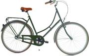 Rowery - Dallas Bike Holland City 28 cali Zielony - miniaturka - grafika 1