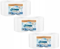 Papier toaletowy - Czyściwo papierowe 2R SŁONIK JUMBO PROFESSIONAL BIAŁE 650 list 2W - 6 Rolek - miniaturka - grafika 1