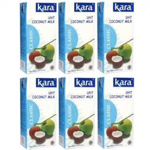 Kara Mleczko kokosowe 16-19% UHT Zestaw 6 x 1 l - Soki i napoje niegazowane - miniaturka - grafika 1