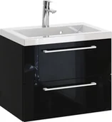 Szafki łazienkowe - Szafka z Umywalką ROSEN 60 cm - Uchwyt Biały - miniaturka - grafika 1