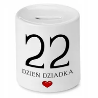 Skarbonki - Dla Dyrektora Skarbonka na Urodziny na Prezent z Nadrukiem ze Zdjęciem + Opakowanie na prezent (wzór 03) - miniaturka - grafika 1