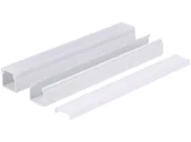 Taśmy LED - Profil LED PCV Max Up (20x20) biały z osłoną mleczną 2m - miniaturka - grafika 1