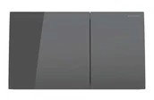 Przyciski spłukujące - Geberit Sigma70 - Kontrola spłukiwania, szkło/lawa 115.622.JK.1 - miniaturka - grafika 1