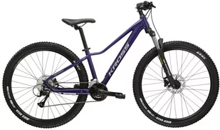 Rower górski damski KROSS LEA 4.0 27,5" M (17") FIOLETOWY SREBRNY - Rowery - miniaturka - grafika 1