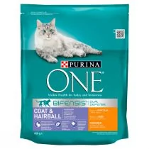 Purina One Coat & Hairball 0,8 kg