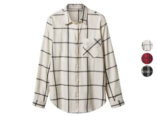 esmara® Koszula flanelowa damska z bawełny - Koszule damskie esmara® Koszula flanelowa damska z bawełny - Koszule damskie - miniaturka - grafika 1