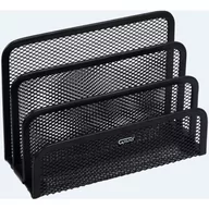 Przyborniki na biurko - Eagle Stojak na koperty czarny metalowy GRAND 120-1121 5903364207267 - miniaturka - grafika 1